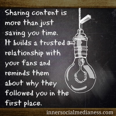 sharing content