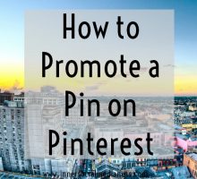 How to Promote a Pin on Pinterest